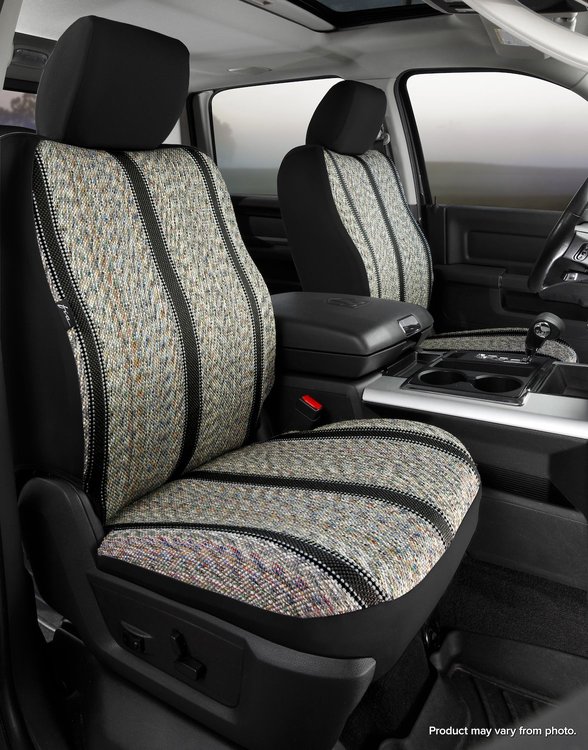 TR47-34 BLACK TR40-Series Wrangler Saddleblanket Custom-Fit Front Seat Cover, Black Fits Select Ford