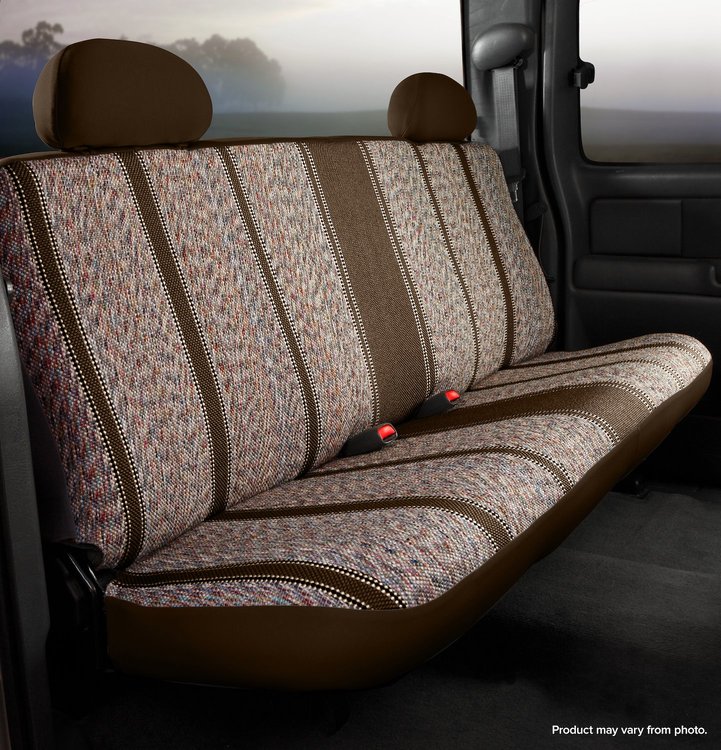 TR47-5 BROWN TR40-Series Wrangler Saddleblanket Custom-Fit Front Seat Cover, Brown Fits Select Ford