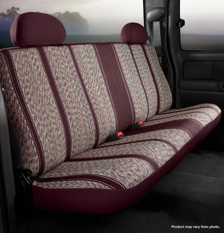 TR47-5 WINE TR40-Series Wrangler Saddleblanket Custom-Fit Front Seat Cover, Wine Fits Select Ford