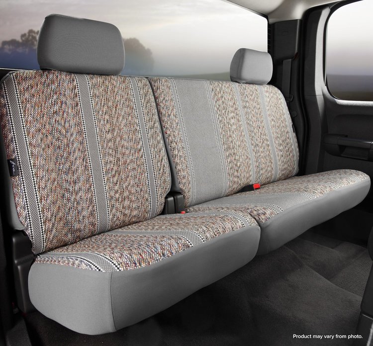 TR48-3 GRAY TR40-Series Wrangler Saddleblanket Custom-Fit Front Seat Cover, Gray Fits Select Chevy/GMC