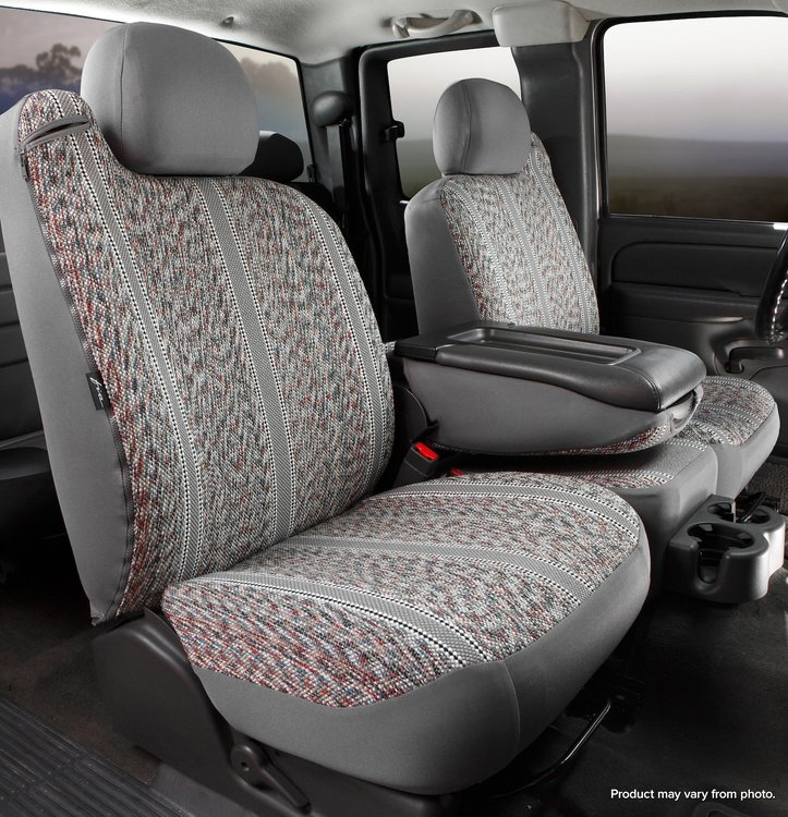 TR49-5 GRAY TR40-Series Wrangler Saddleblanket Custom-Fit Front Seat Cover, Gray Fits Select Dodge
