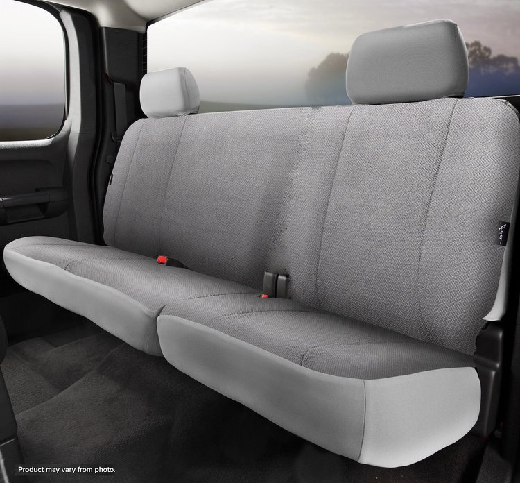 TRS42-18 GRAY TR40-Series Wrangler Saddleblanket Custom-Fit Rear Seat Cover, Solid Gray Fits Select Ford