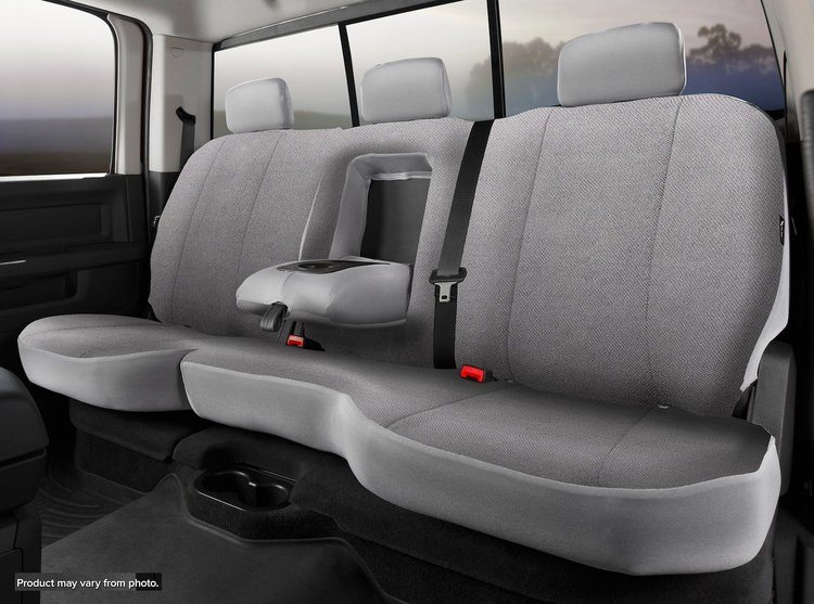 TRS42-24 GRAY TR40-Series Wrangler Saddleblanket Custom-Fit Rear Seat Cover, Solid Gray Fits Select Chevy/GMC