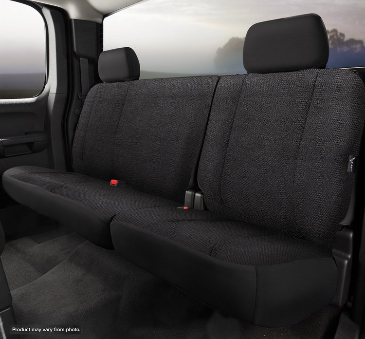 TRS42-96 BLACK TR40-Series Wrangler Saddleblanket Custom-Fit Rear Seat Cover, Solid Black, 2011-2019 Nissan Frontier