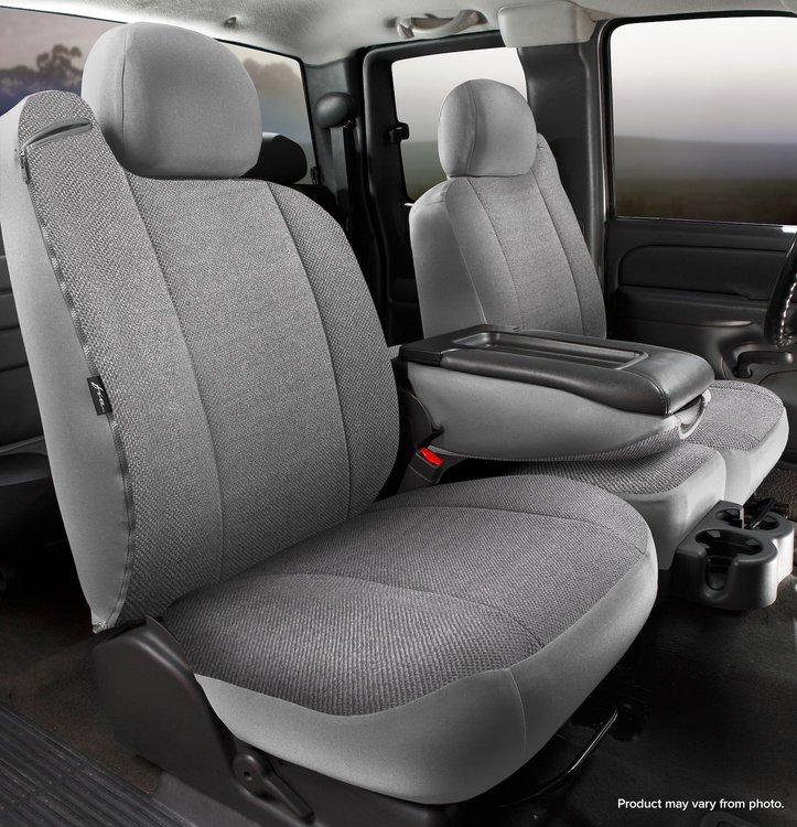TRS47-20 GRAY TR40-Series Wrangler Saddleblanket Custom-Fit Front Seat Cover, Solid Gray, 2005-2008 Ford F-150