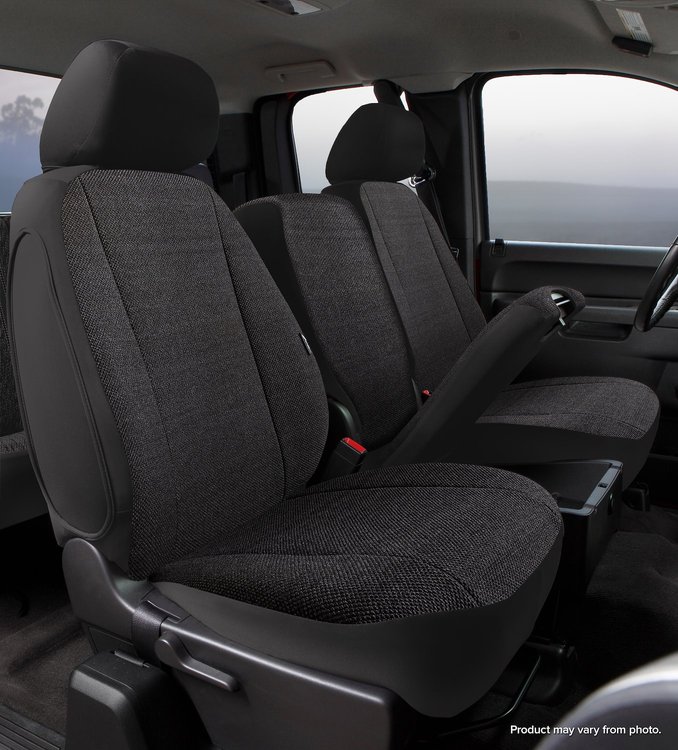 TRS48-37 BLACK TR40-Series Wrangler Saddleblanket Custom-Fit Front Seat Cover, Solid Black Fits Select Chevy/GMC