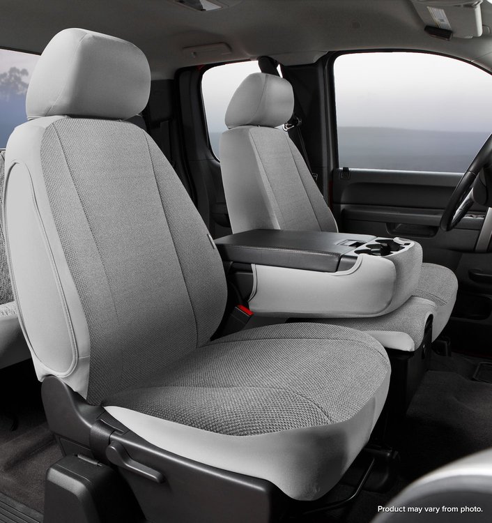 TRS49-16 GRAY TR40-Series Wrangler Saddleblanket Custom-Fit Front Seat Cover, Solid Gray, 2006-2008 Dodge Ram 1500