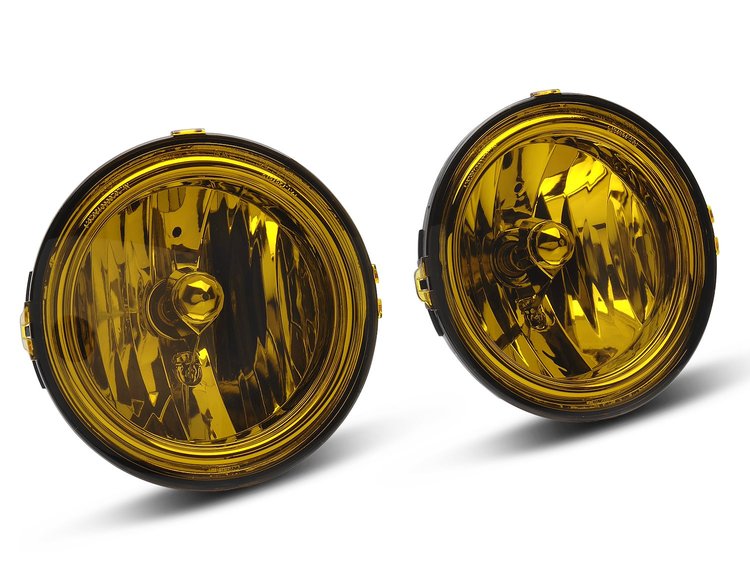 49135 Fog Lights for 2005-2012 Ford Mustang GT [Yellow]