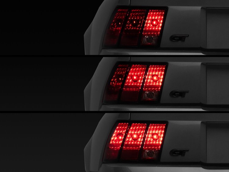 49143 Sequential Tail Light Kit for 1996-2004 Ford Mustang (Excl. 99-01 Cobra), Plug-and-Play Harness