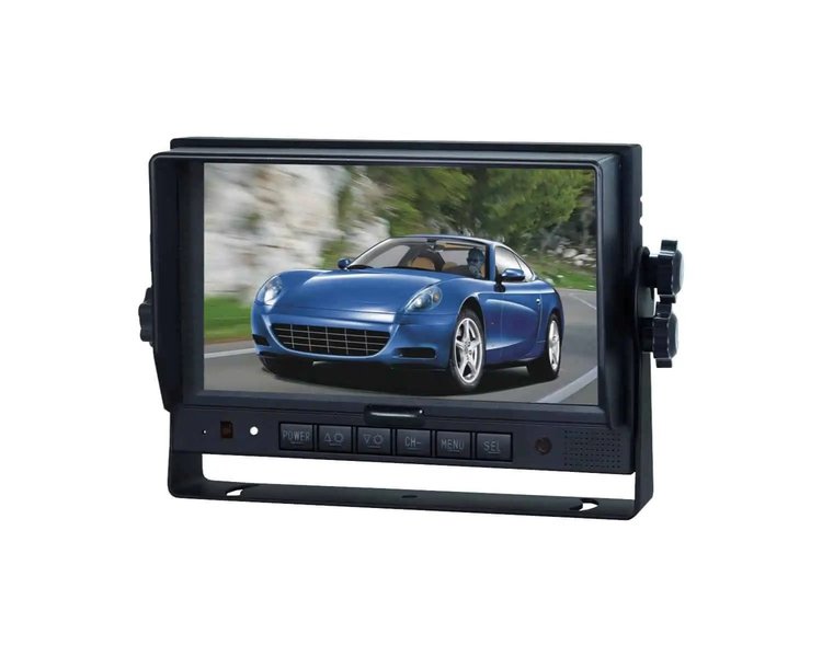 M7020P 7 in. LCD Stand Alone Backup Monitor, w/ Sun Visor