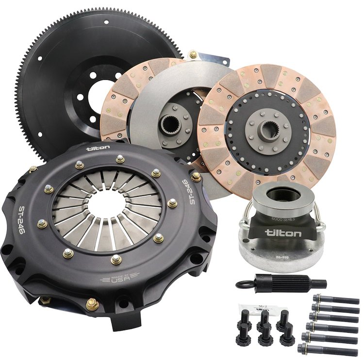 55-2110 ST-246 Twin Disc Clutch Kit, Cerametallic Discs, Camaro Zl1 Gen5, Includes Hrb, 850 lb.-ft.