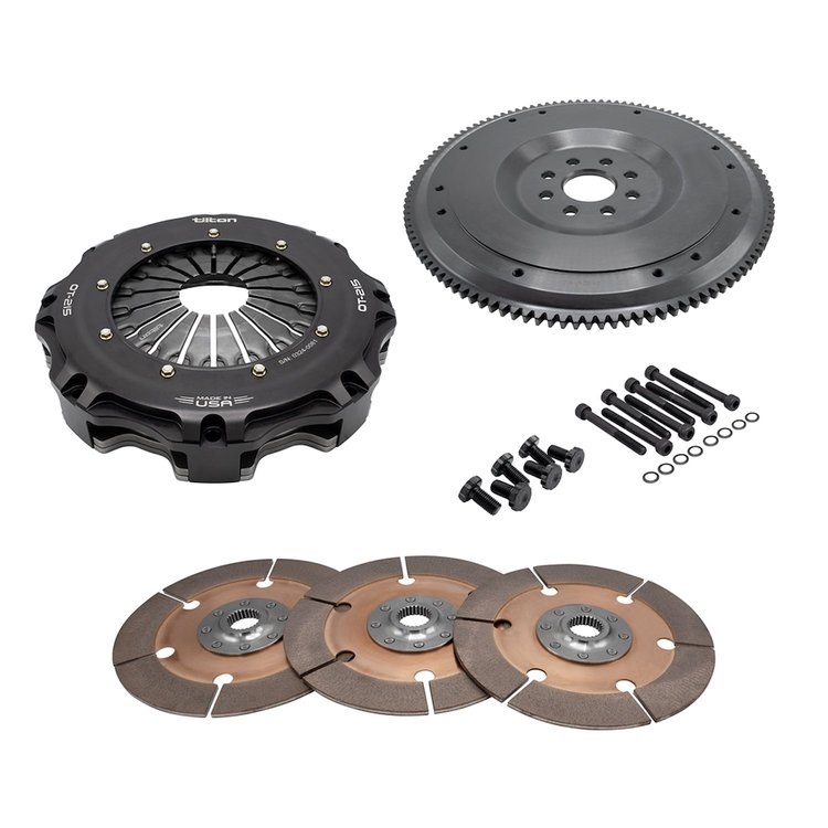 58-4310-ORA OT-215 3-Disc Metallic Clutch Kit, Toyota 2Jz, 8.5 in., 26-Spl, Ora Spring (1030 lb.-ft.)