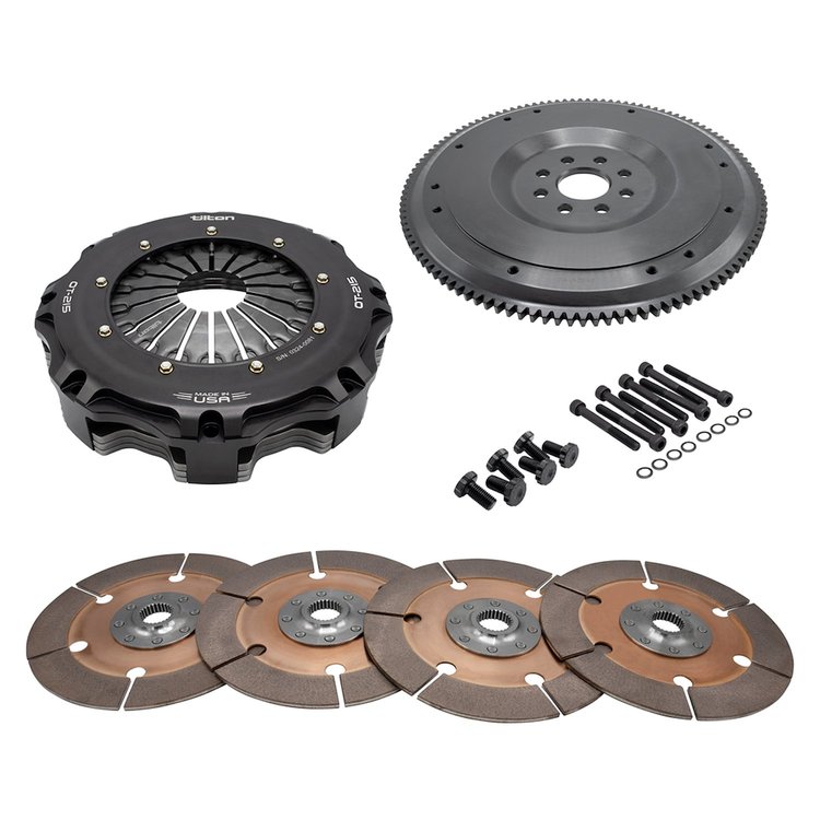58-4410-ORA OT-215 4-Disc Metallic Clutch Kit, Toyota 2Jz, 8.5 in., 26-Spl, Ora Spring (1375 lb.-ft.)