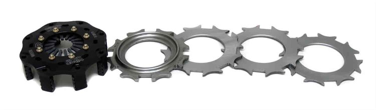 CLUTCH METAL 5.5 4 PL HR GRAY STEP