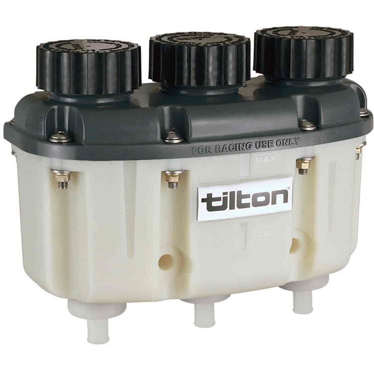 Three Chamber Plastic Reservoir Push-on Fittings