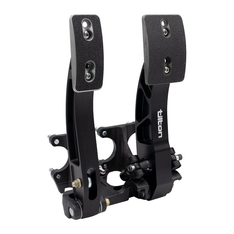 72-804-S 800-Series Pedal Assembly, Floor Mnt, 2 Pedal, Aluminum, Trunnion Type Bb