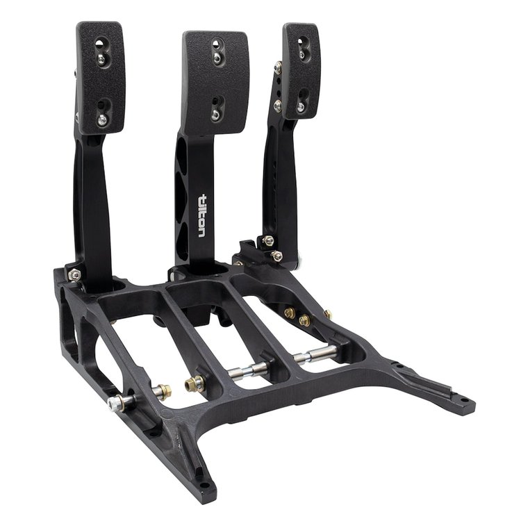 72-856-S 850-Series Pedal Assembly, 3-Pedal Underfoot, Trunnion Type Bb