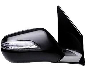 RH MIRROR OUTSIDE RR VIEW PWR W/HEAT W/MEMORY W/LMP MDX 07-08