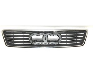 GRILLE CHR/BLK 6CYL AUDI A6 SDN 98-01 WGN 99-01