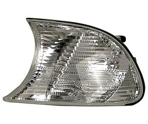 LH PARK/SIG LAMP LENS HSNG WHITE BMW 3 SERIES CPE/CONV/M3 02-06