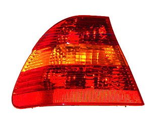 LH OUTR T.L. RED/AMBER BMW 3 SERIES E46 SDN 02-05