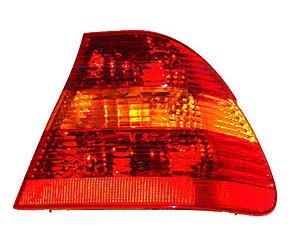 RH OUTR T.L. RED/AMBER BMW 3 SERIES E46 SDN 02-05