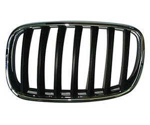 LH GRILLE ASSY 3.0/X.6 E71 GRILLE CHR/BLK X5 E70 07-11