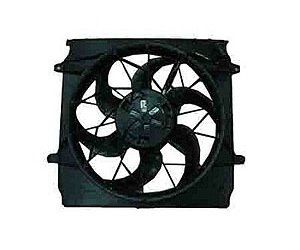 RAD COOLING FAN ASSY BLADE/MOTOR/SHROUD W/O HVY DUTY COOLING 3.7L LIBERTY 06-07