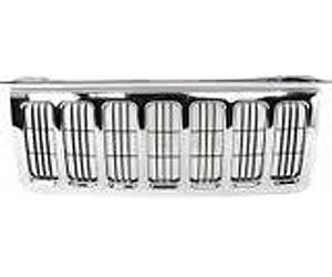 GRILLE MAT BLK W/ CHR MLDG COMMANDER 06-10