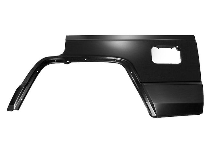 LH QUARTER PNL SKIN W/ DOG LEG 4 DR CHEROKEE/WAGONEER 84-96
