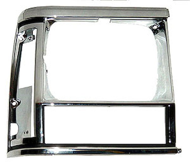 RH H.L. DR W/ SINGLE H.L. CHR/BLK CHEROKEE/WAGONEER 91-96 COMANCHE P/U 91- 92