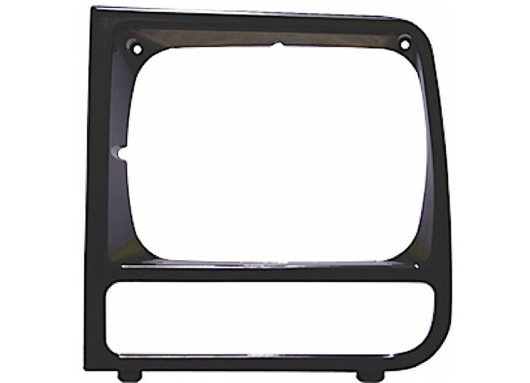 LH H.L. DR BLK SMOOTH P FINISH CHEROKEE 97-01