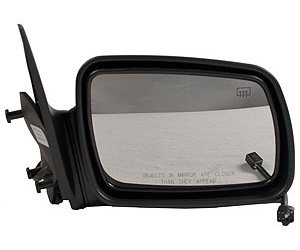 RH DOOR MIRROR PWR HTD TEXT BLK NON-FLDG W/O MEM GRAND CHEROKEE 96-98