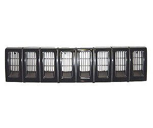 GRILLE BLK GRAND CHEROKEE 93-95