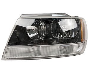 LH H.L. COMBINATION TYPE W/ BLK BEZEL GRAND CHEROKEE LAREDO/SPORT 03 FROM 01-02
