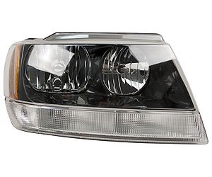 RH H.L. COMBINATION TYPE W/ BLK BEZEL GRAND CHEROKEE LAREDO/SPORT 03 FROM 01-02