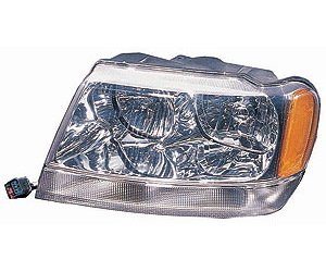 LH HEADLMP ASSY COMPOSITE C GRAND CHEROKEE LIMITED GRAND CHEROKEE 99-04