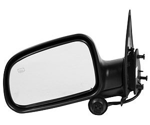 LH DOOR MIRROR PWR HTD TEXT BLK FLDG GRAND CHEROKEE 99-04