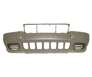 FT BUMPER CVR TEXTURED DK GRY W/O F.L. W/O GRILLE GRAND CHEROKEE LAREDO 99