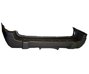 RR BUMPER CVR TEXTURED LT GRY/BROWN W/ HITCH BEZEL GRAND CHEROKEE LAREDO/SP ORT 99-02
