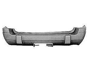 RR BUMPER CVR TEXTURED LT GRY W/ HITCH BEZEL GRAND CHEROKEE LAREDO 03-04