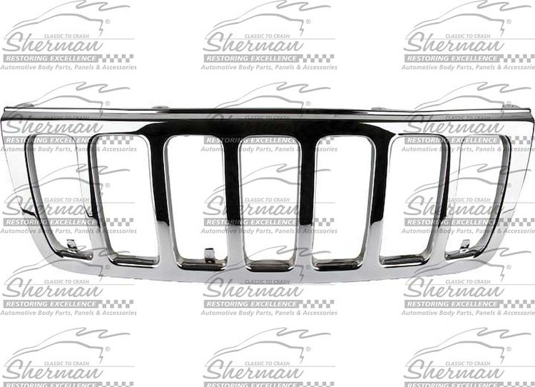 OUTR GRILLE FRAME CHR CHEROKEE LAREDO 99-03
