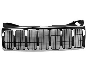 GRILLE CHR GRAND CHEROKEE 05-07