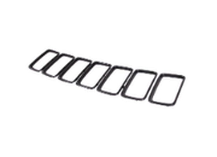 GRILLE MOLDING SILVER JEE