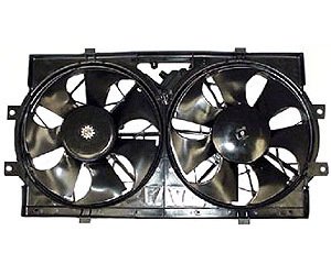 CON/RAD COOLING FAN ASSY BLADE/MOTOR/SHROUD CONCORDE/INTREPID/VISION 93-9 7 NEW YORKER/LHS 94-97