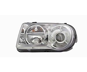 LH H.L. COMBINATION TYPE HALOGEN CHRYSLER 300 W/ 5.7L ENGINE 05-06 W/ DELA Y OPTION 07-08 HALOGEN PROJECTION