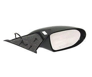 RH DOOR MIRROR PWR REM NON-HTD TEXT BLK NON-FLDG NEON 95-99