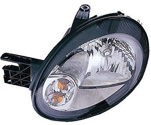 RH H.L. C W/ BLK INNER BEZEL DODGE SX 2.0 03 TO 5/03