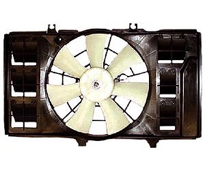 RAD/CON COOLING FAN ASSY BLADE/MOTOR/SHROUD NEON 00 M/T 01-02 W/ 3 SPD A/T 01 W/ 2.0L ENG M/T 03-05 DODGE SX 2.0 03-05