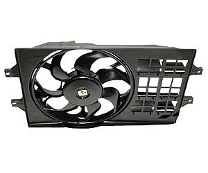 RAD/CON COOLING FAN ASSY BLADE/MOTOR/SHROUD SEBRING CONV 96-98